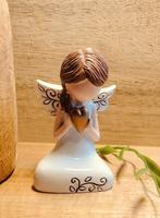Beeldje Engel met gouden hart, Verzamelen, Beelden en Beeldjes, Ophalen of Verzenden