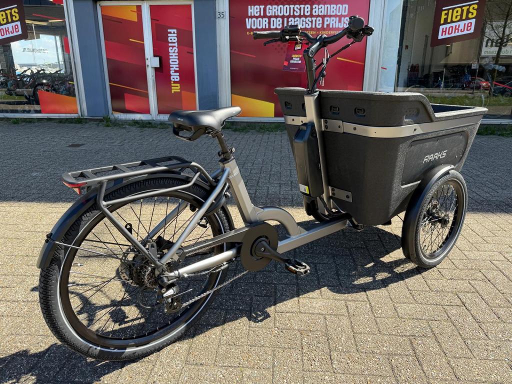 NIEUW! Raaks Rover e-bakfiets  EPP BAK NU BIJ 'T FIETSHOKJE, Fietsen en Brommers, Fietsen | Bakfietsen, 4 kinderen of meer, Huif
