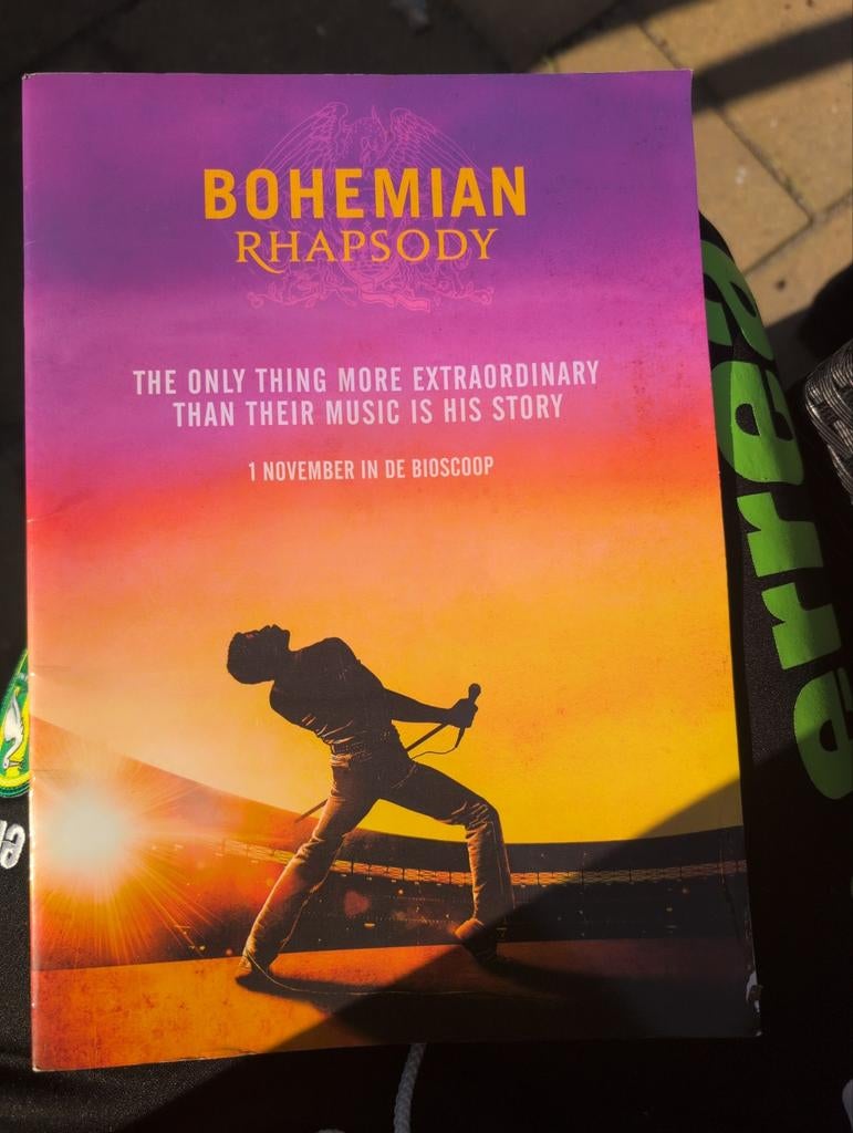 Bohemian Rhapsody filmboekje, Ophalen of Verzenden