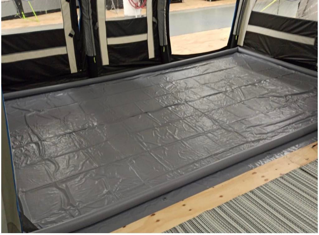 Grondzeil 270 x 460 met rand tegen water Basecamp/Issabella, Ophalen of Verzenden, Gebruikt, Kunststof