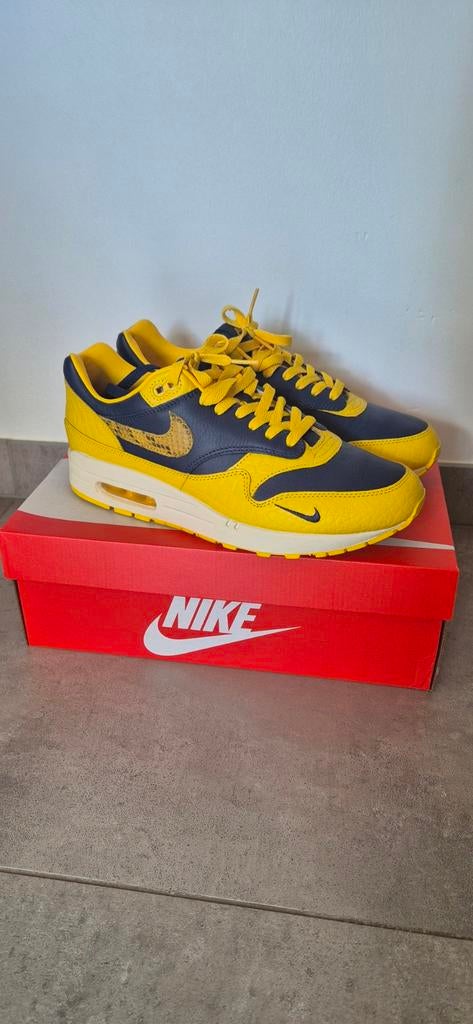 Nike Air Max 1 Michigan, Nike air max, Overige kleuren, Ophalen of Verzenden, Sneakers of Gympen