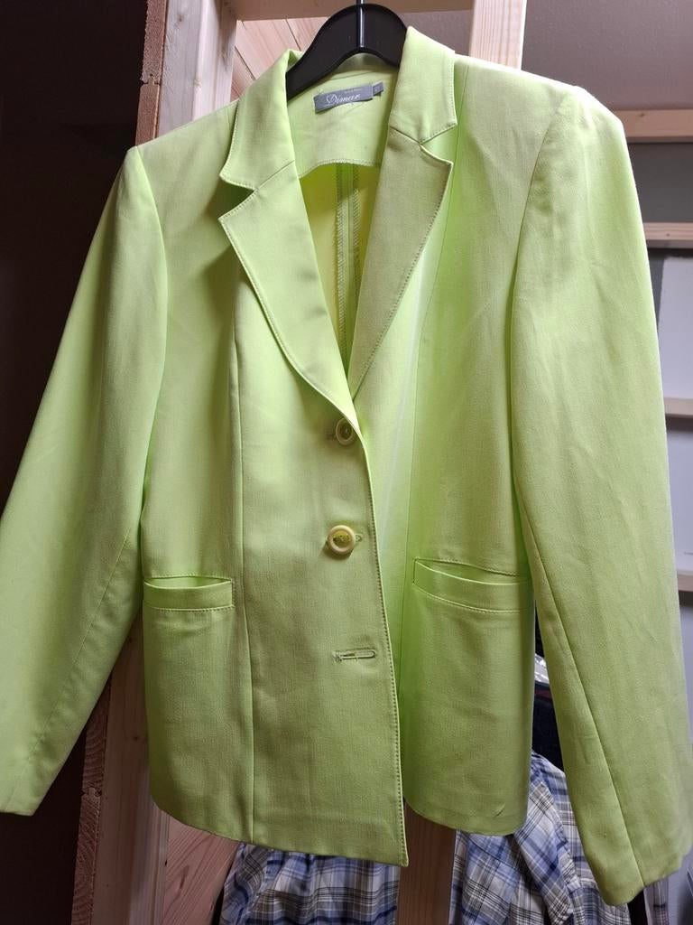 3-delig Dames Pak Maat 42 Lime Groen, Kleding | Dames, Ophalen of Verzenden