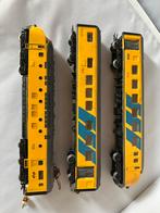 Eigenbouw driewagen treinstel. Onderstel Marklin, Gelijkstroom of Wisselstroom, Ophalen of Verzenden, Analoog, Märklin