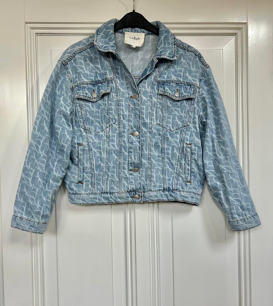 Ba&sh lady jacket maat 1/S ruimvallend, Ophalen of Verzenden, Zo goed als nieuw, Maat 36 (S), Blauw