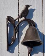 DEURBEL / 1 VOGEL, Tuin en Terras, Tuinwanddecoratie, Huis en tuin decoratie Marie, Nieuw, Info@huisentuindecoratiemarie.nl, Peize