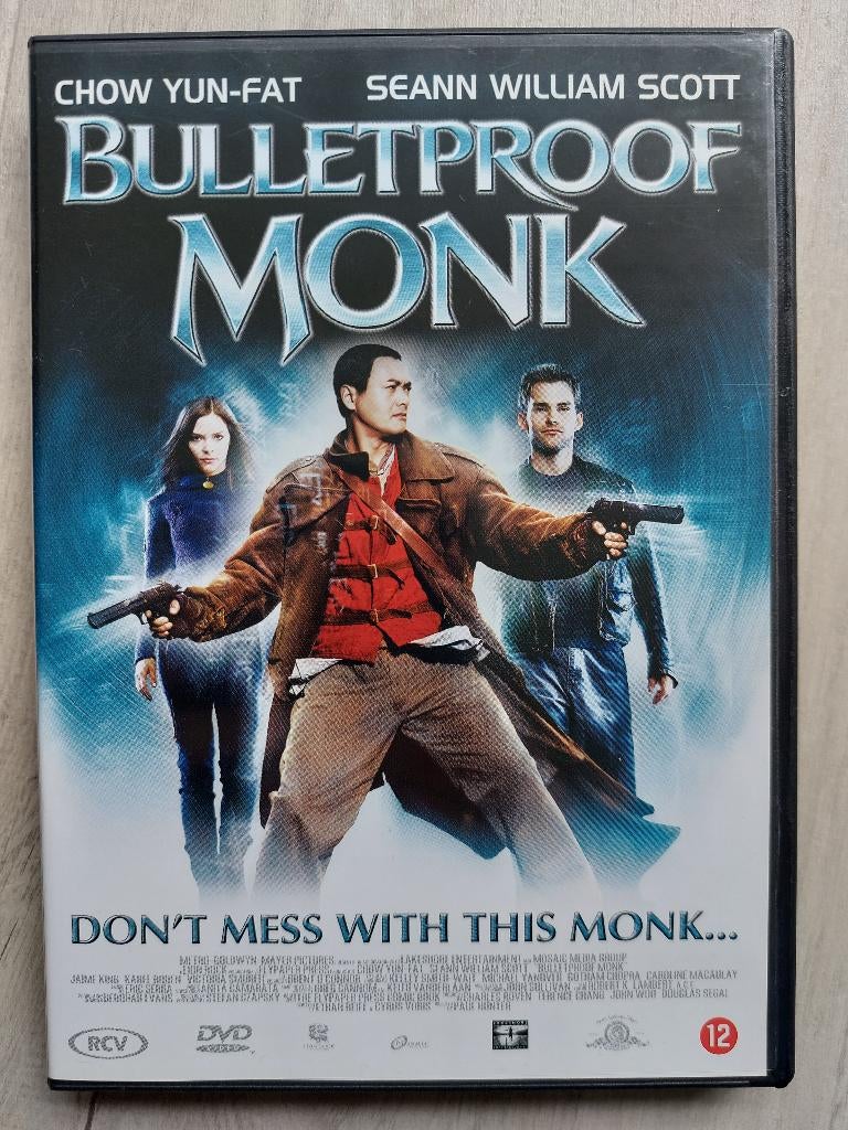 DVD Bulletproof Monk (2003) Chow Yun-fat, Cd's en Dvd's, Dvd's | Actie, Zo goed als nieuw, Actiekomedie, Vanaf 12 jaar, Ophalen