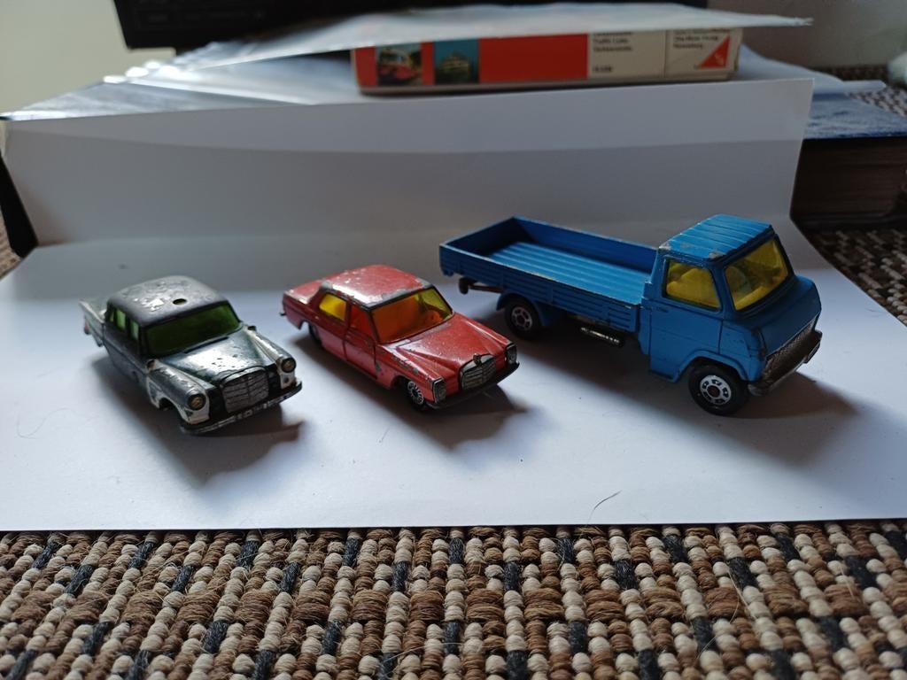 siku hanomag en mercedes v-nummers, Ophalen of Verzenden, Gebruikt, Auto