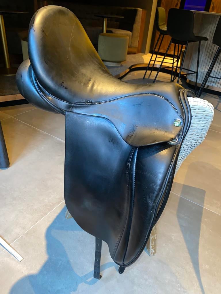 Hulsebos dressuurzadel, Dieren en Toebehoren, Ophalen of Verzenden, Zo goed als nieuw, Dressuur