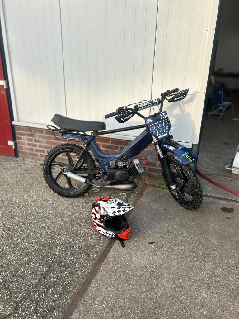 Cross tomos waardenpijling, Fietsen en Brommers, Brommers | Tomos, Ophalen, Zo goed als nieuw, Standard