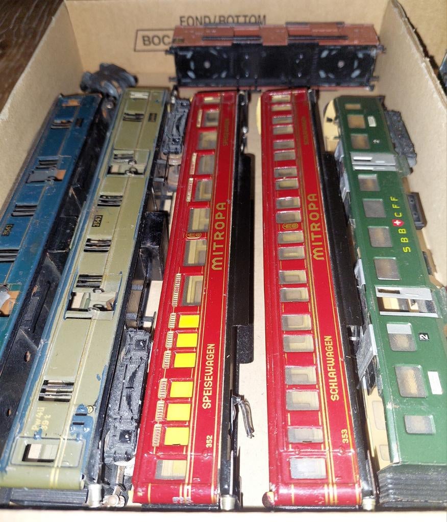 partijtje Märklin H0, 50-er jaren, Ophalen of Verzenden, Wisselstroom, Märklin