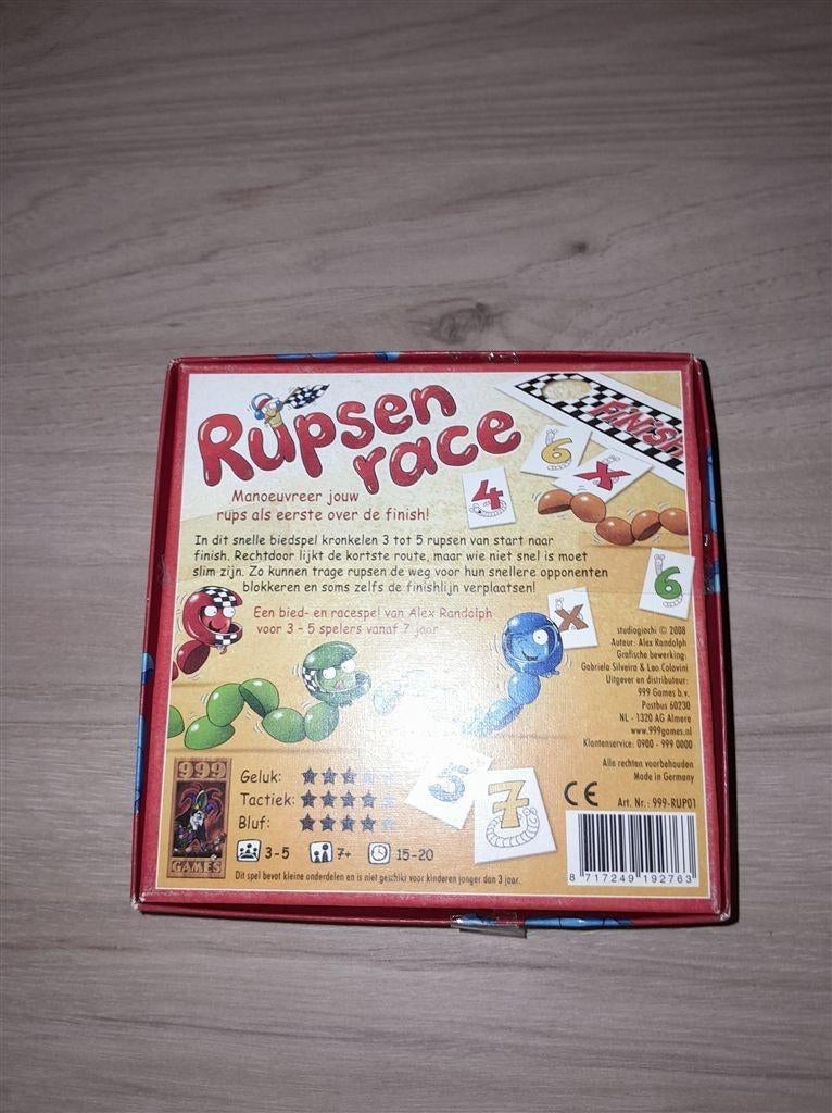 rupsen race - 999 games - s4860, Verzenden, Zo goed als nieuw