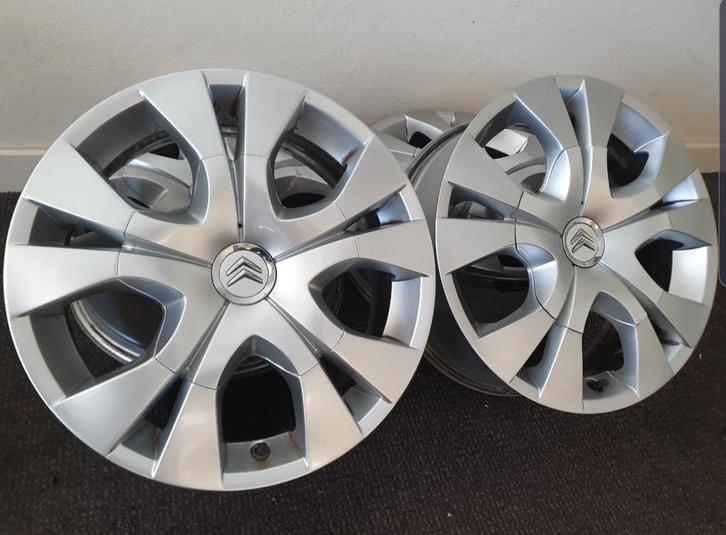 ORIGINELE CITROËN 17INCH DS3 DS4 DS5 C2 C3 C4 C5 4x108 ET26, Auto-onderdelen, Banden en Velgen, Velg(en), 17 inch, Personenwagen