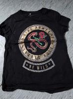 Name It T-shirt zwart met slang print maat 122-128, Kinderen en Baby's, Kinderkleding | Maat 122, Gebruikt, Meisje, Ophalen of Verzenden