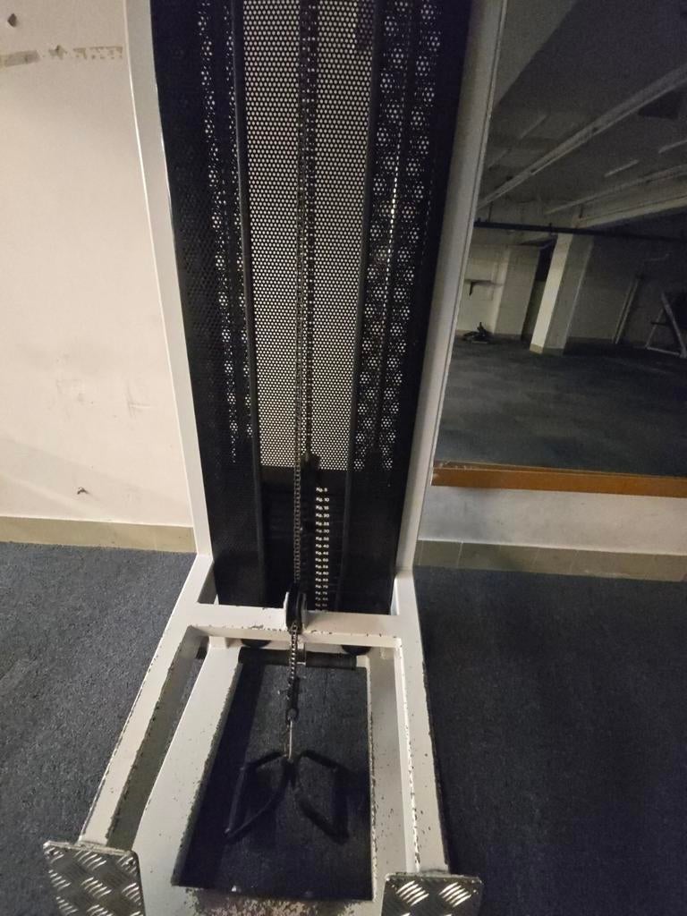 RUG EN DUMBELS REK, Ophalen of Verzenden, Rug, Krachtstation