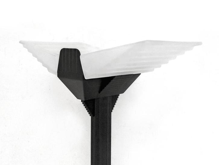 vloerlamp Murano, Huis en Inrichting, Lampen | Vloerlampen, Gebruikt, 150 tot 200 cm, Glas, Metaal, Ophalen