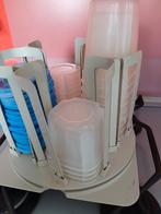 Draaiplateau met diverse bakjes, Ophalen