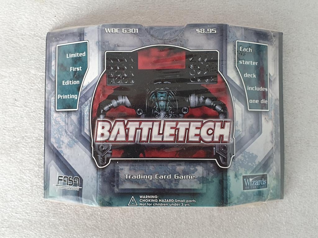 Battletech: Starter Deck WOC 6301 (nieuw) (5), Ophalen of Verzenden, Nieuw, Overige soorten