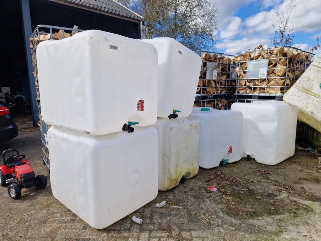 Binnenwerk ibc watertank, Kunststof, Met kraantje, 150 liter of meer, Ophalen of Verzenden