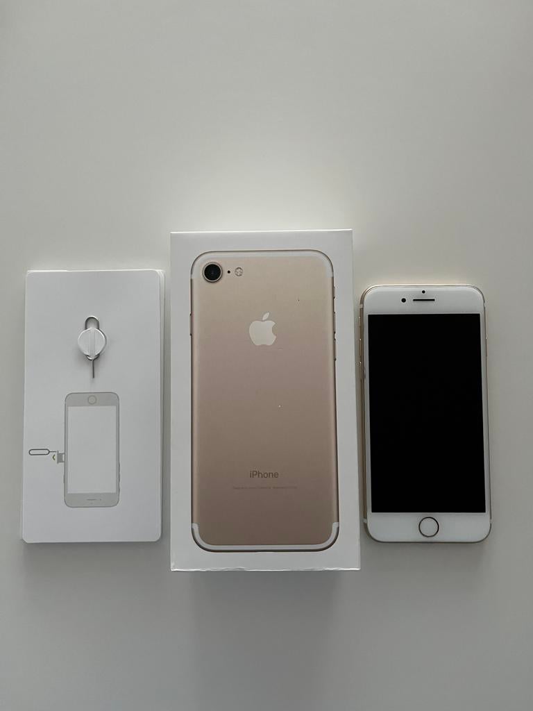 APPLE  IPHONE 7 100% ZGAN, Telecommunicatie, Mobiele telefoons | Apple iPhone, Wit, 32 GB, Ophalen of Verzenden, Zo goed als nieuw