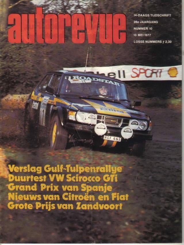 Autorevue 10 1977 : Citroen CX 2400 GTI - VW Scirocco GTI, Ophalen of Verzenden, Gelezen, Algemeen