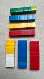 Lego Duplo blokken in verschillende kleuren 70 stuks, Ophalen of Verzenden, Gebruikt, Losse stenen, Lego