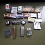 Antieke aanstekers en lucifers doosjes voor de verzameling, Ophalen, Aansteker