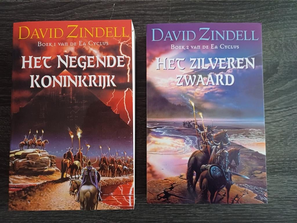 David Zindell - Ea Cyclus Boek 1 & 2, Boeken, Fantasy, Gelezen, Ophalen of Verzenden