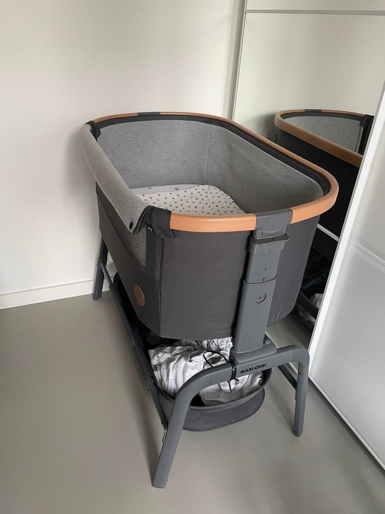 Maxi cosi co-sleeper, incl matras en beddegoed. ZGAN, Ophalen, Zo goed als nieuw, Wieg