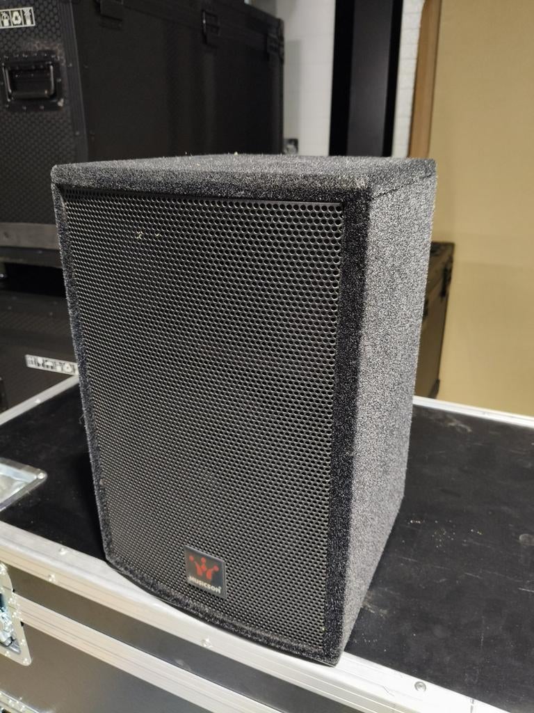 Musicson Sat8 topkast PA installatie 250wrms, Ophalen, Zo goed als nieuw