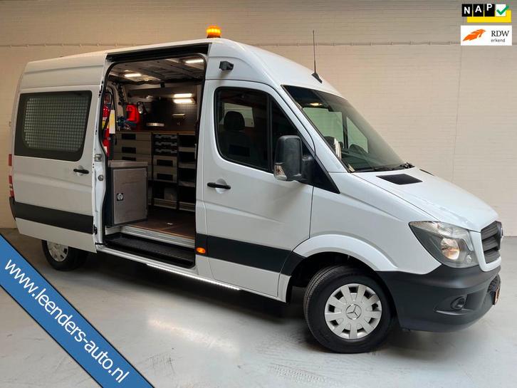 Mercedes-Benz Sprinter Automaat Servicewagen 414 2.2 CDI 140, Auto's, Bestelauto's, Bedrijf, Te koop, ABS, Achteruitrijcamera