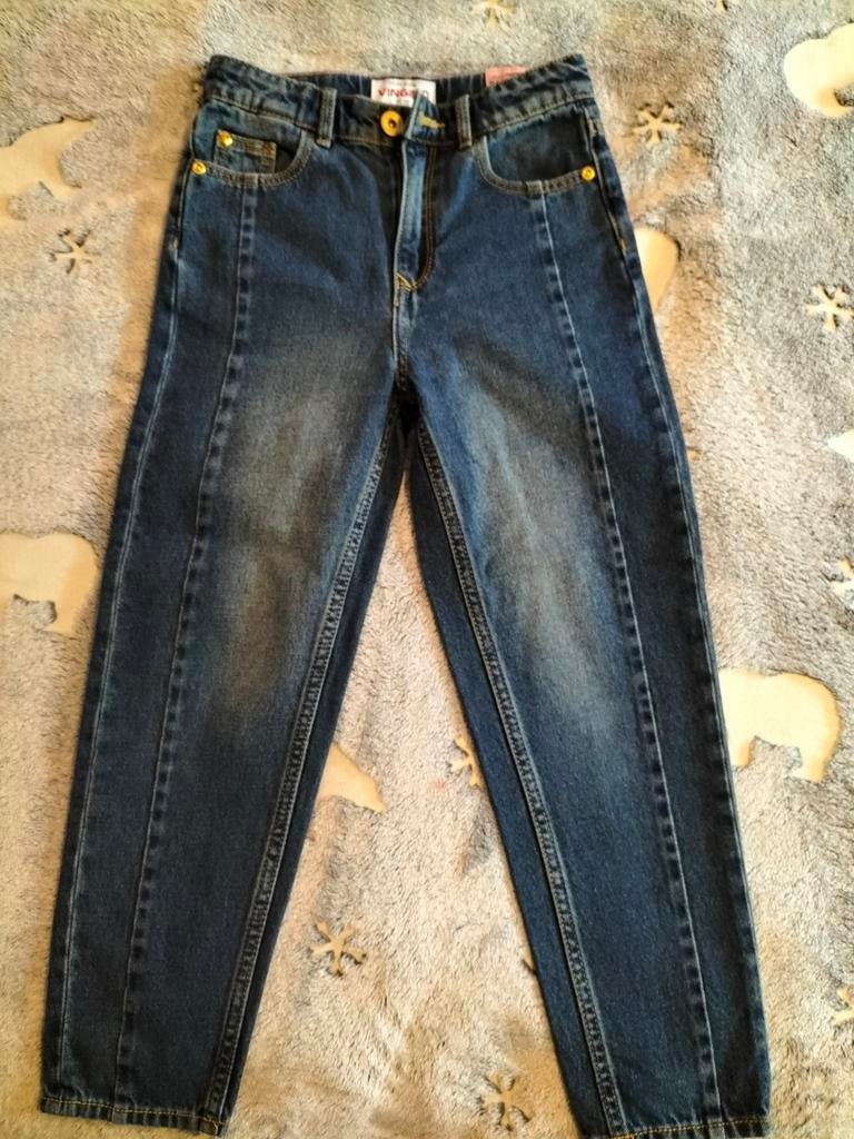 Vingino jeans voor meisjes, maat 116 - zo goed als nieuw, Kinderen en Baby's, Kinderkleding | Maat 116, Broek, Meisje, Ophalen of Verzenden