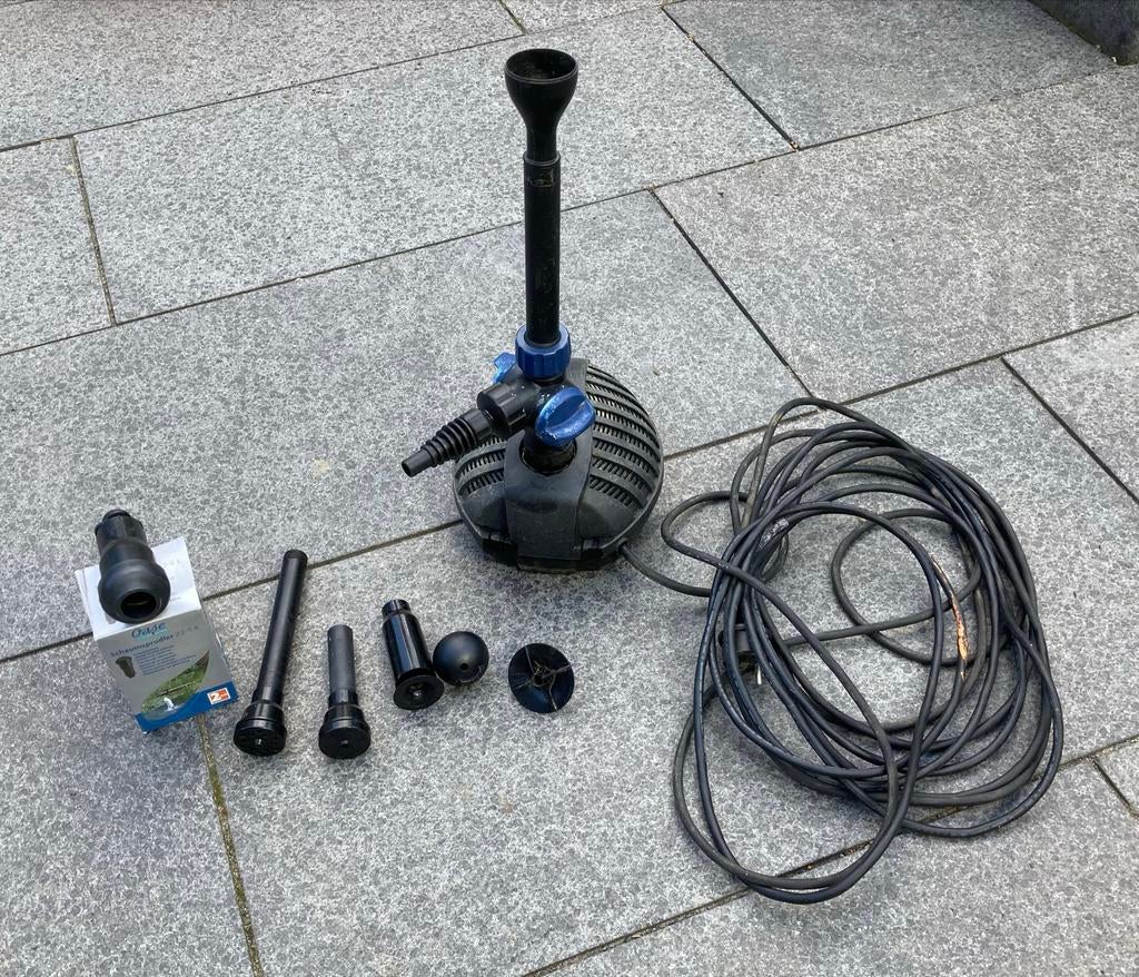 Oase Aquarius Fonteinpomp Set 3500, Tuin en Terras, Waterpartijen en Fonteinen, Ophalen, Zo goed als nieuw, Kunststof, Fontein