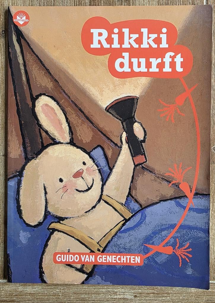 Rikki durft - Guido van Genechten, Boeken, Fictie algemeen, Jongen of Meisje, Ophalen of Verzenden, Zo goed als nieuw