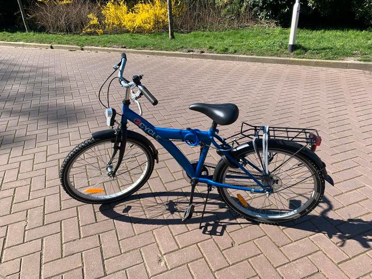 Fiets - 2Cycle - Blauw - 24 inch, Fietsen en Brommers, Fietsen | Jongens, Gebruikt, 24 inch, Ophalen