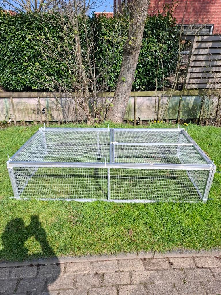 Buitenren van aluminium gazen panelen, Ophalen, 110 cm of meer, Ren, 90 cm of meer