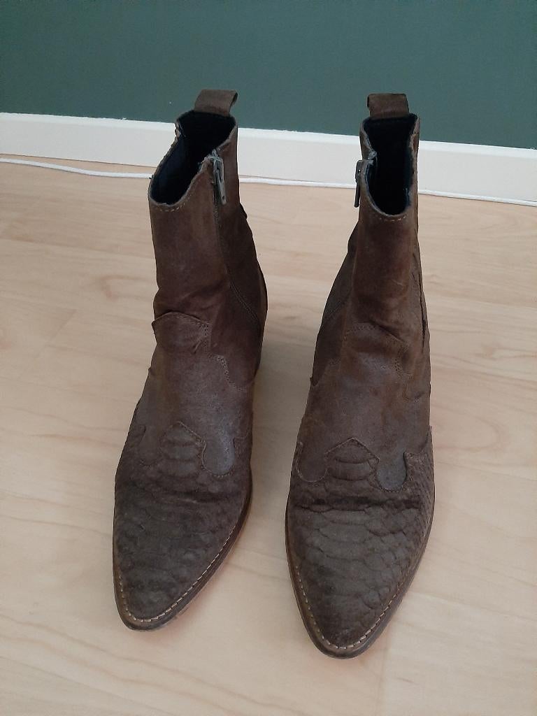 Ann Rocks bruine laarsjes maat 40, Kleding | Dames, Schoenen, Ann Rocks, Bruin, Lage of Enkellaarzen, Ophalen of Verzenden