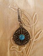 Zilveren Oorbel, Hangers, Nieuw, Ophalen of Verzenden, Met edelsteen