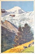 Feegletscher Zwitserland 1929, Ophalen of Verzenden, 1920 tot 1940, Gelopen, Overig Europa