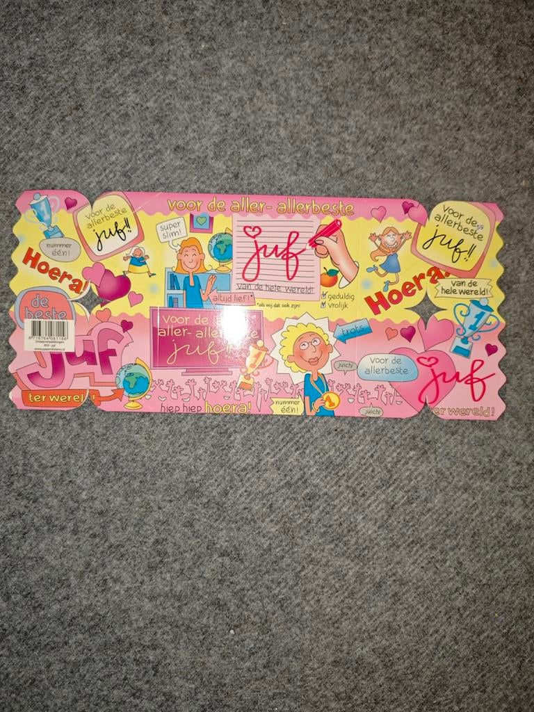 Leuk cadeau juf, Ophalen of Verzenden