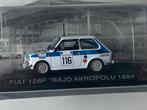 1:43 fiat 126P-AKROPOLIS RALLYE-in vitrinebox, Ophalen of Verzenden, Nieuw, Auto, Overige merken