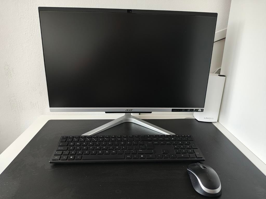 Acer Aspire C24-963 All-in-One PC - i5 10e Gen, Computers en Software, Desktop Pc's, Ophalen, Gebruikt, 2 tot 3 Ghz, Met monitor