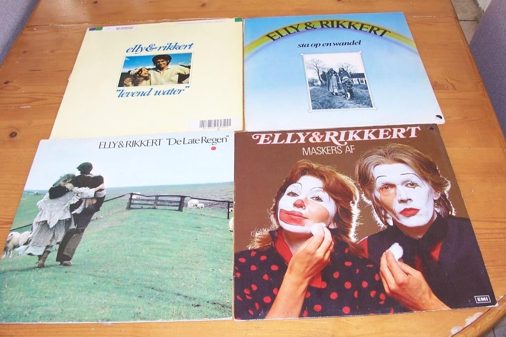 ELLY & RIKKERT 6 LP'S, Ophalen of Verzenden, Gebruikt, 12 inch, Overige genres