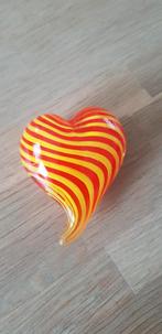 Presse-papier hart, paper weight, Antiek en Kunst, Antiek | Glas en Kristal, Ophalen of Verzenden