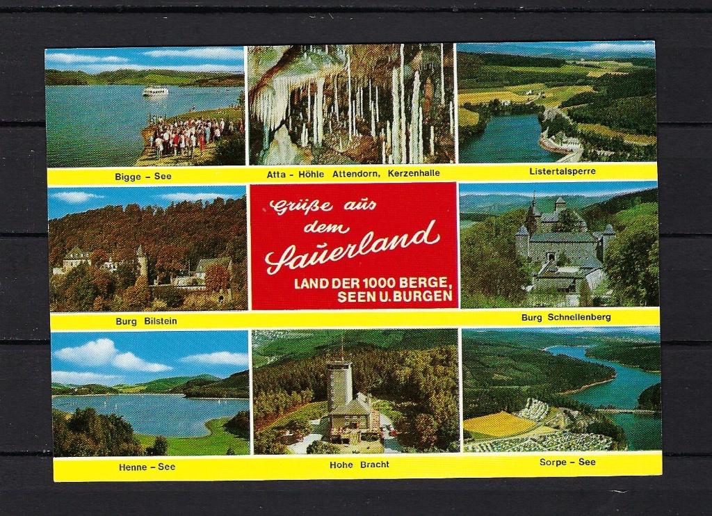 812 Duitsland, Sauerland, Verzamelen, Ophalen of Verzenden, 1980 tot heden, Ongelopen, Duitsland