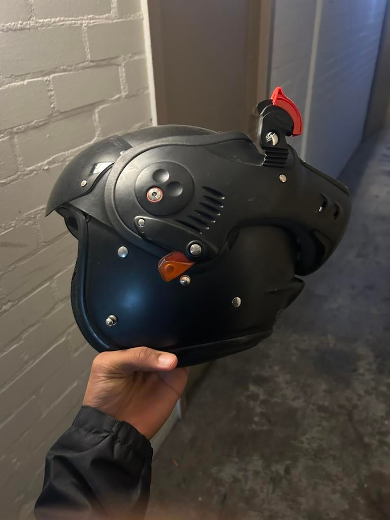 Roof boxer helm maat M, Fietsen en Brommers, Brommerhelmen, Ophalen of Verzenden, Gebruikt, Medium