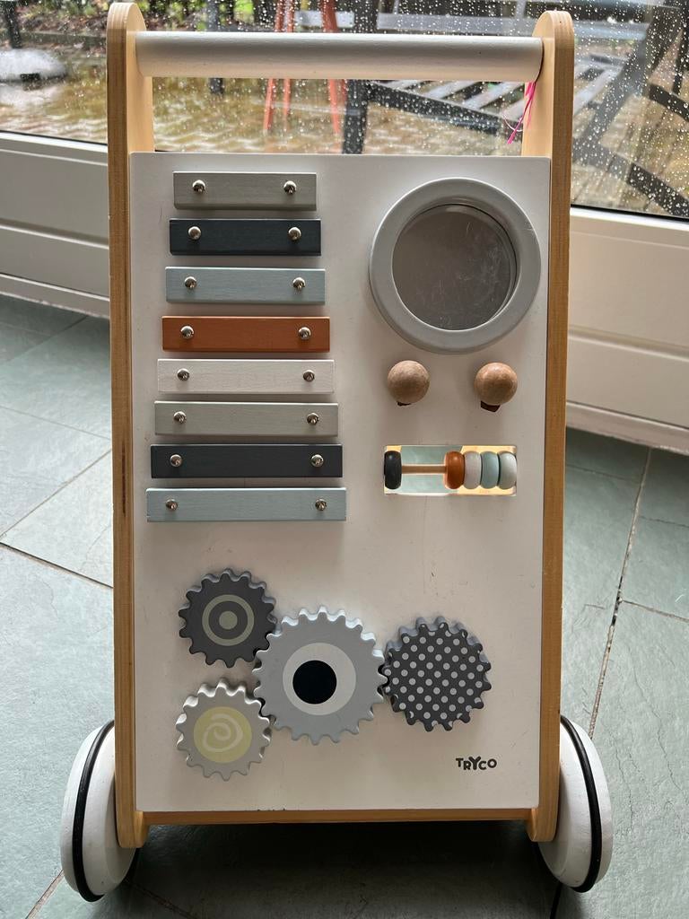 Meyco Loopwagen Kinderen Leren Lopen - Zo goed als nieuw, Ophalen, Zo goed als nieuw, Overige typen, Met wieltjes