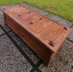 Antieke salontafel/opbergkist, Huis en Inrichting, Woonaccessoires | Kisten, Ophalen, 100 tot 150 cm, 50 tot 75 cm, Minder dan 50 cm