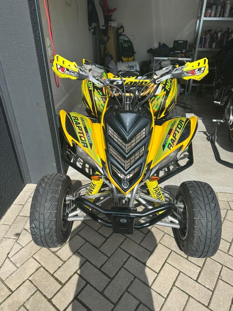 Yamaha raptor 700R quad met kenteken big 3 upgrade