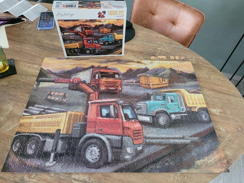 GRATIS 5 INCOMPLETE LEGPUZZELS zie advertenties en foto's, Ophalen, 500 t/m 1500 stukjes, Gebruikt, Legpuzzel