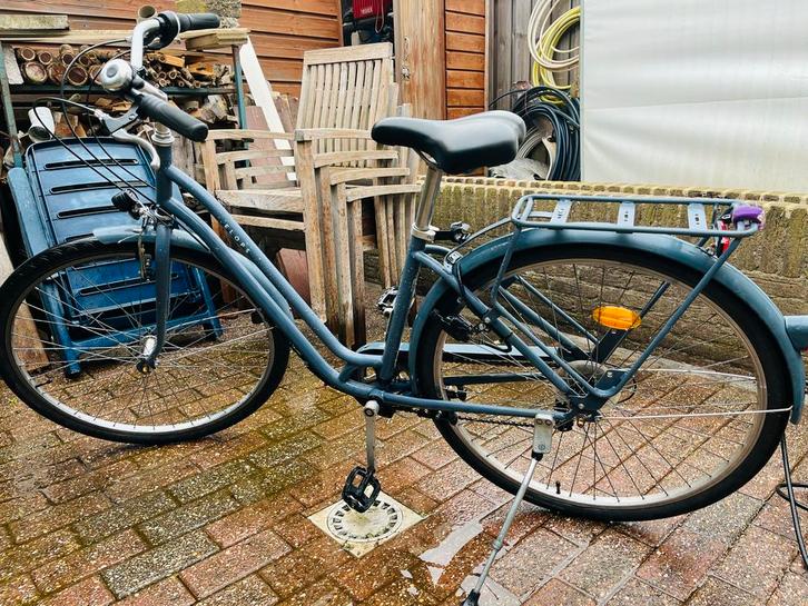 Damesfiets met 6 versnellingen, Fietsen en Brommers, Fietsen | Dames | Damesfietsen, Gebruikt, Overige merken, Versnellingen, 53 tot 56 cm